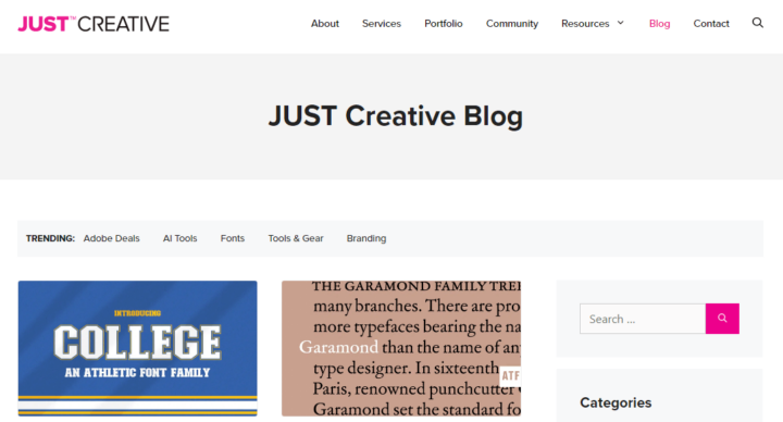 Just Creative Best Design Blog