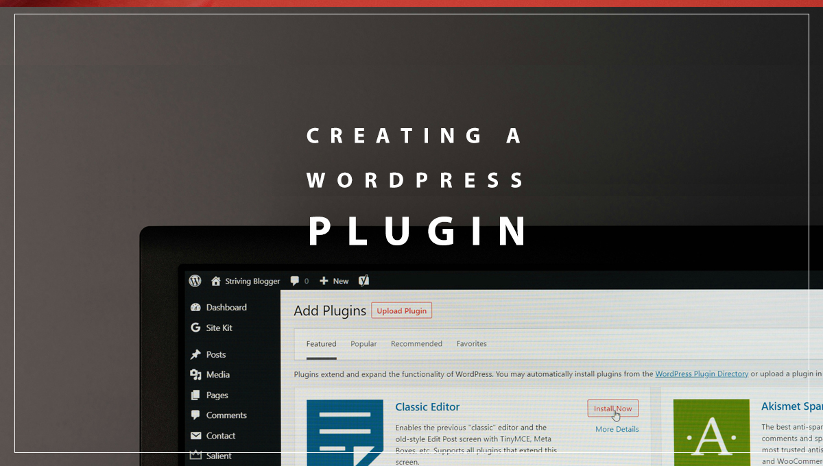 Creating a WordPress Plugin