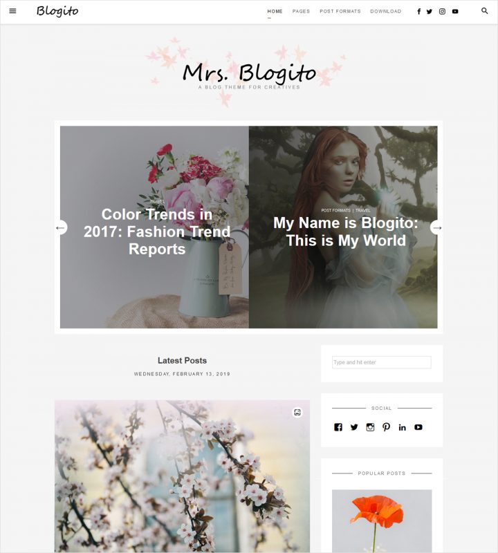 Magazine WordPress Theme