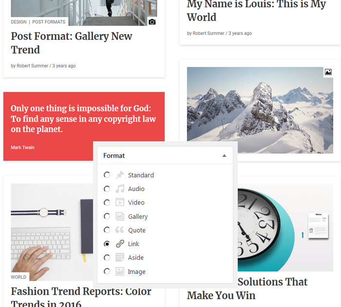 Free Theme for bloggers