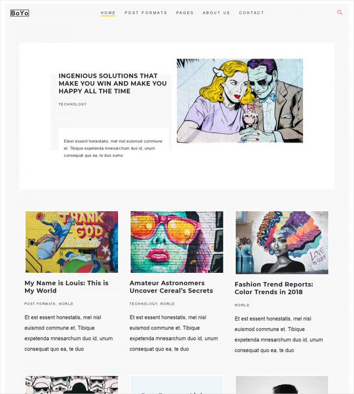 Boyo Free WP theme