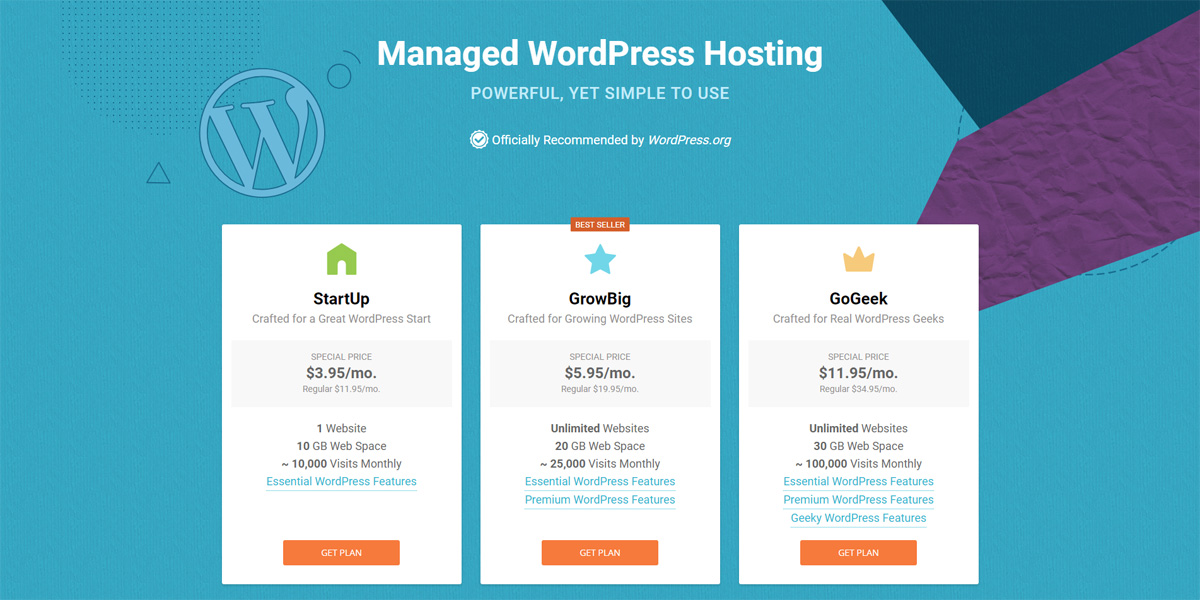 SiteGround The Best WordPress blog hosting