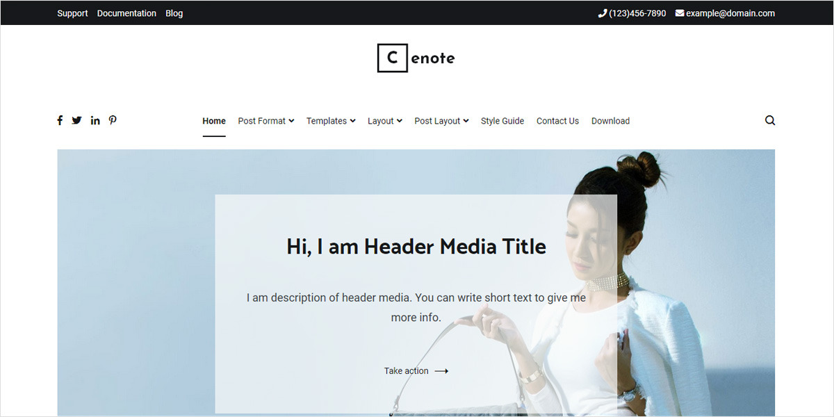 What is a blog - fashion theme for bloggers