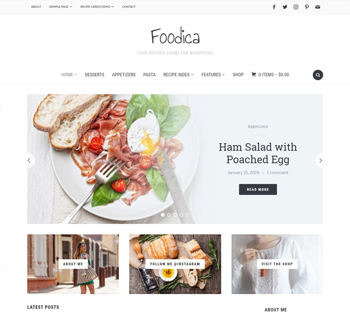 Blogging beginners - culinary blog