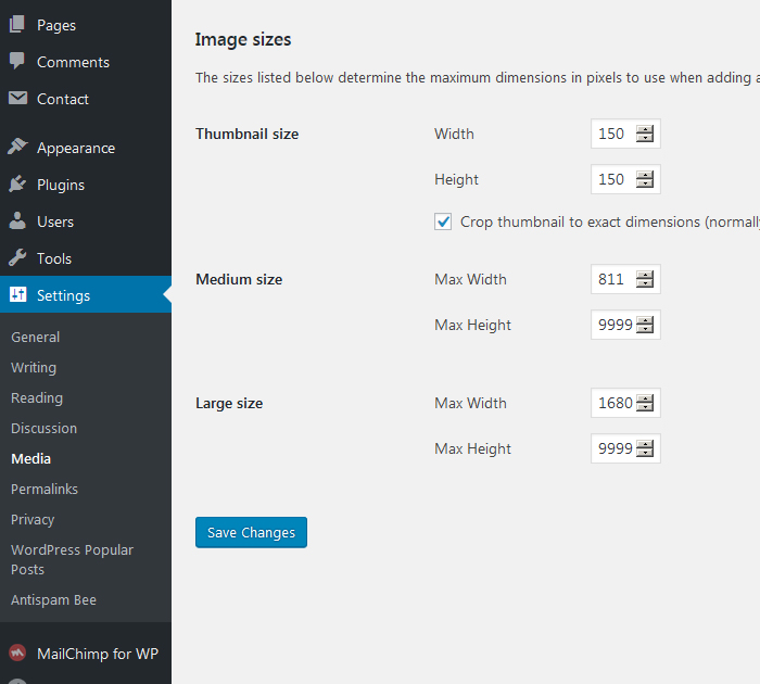 How to set up Media settings 