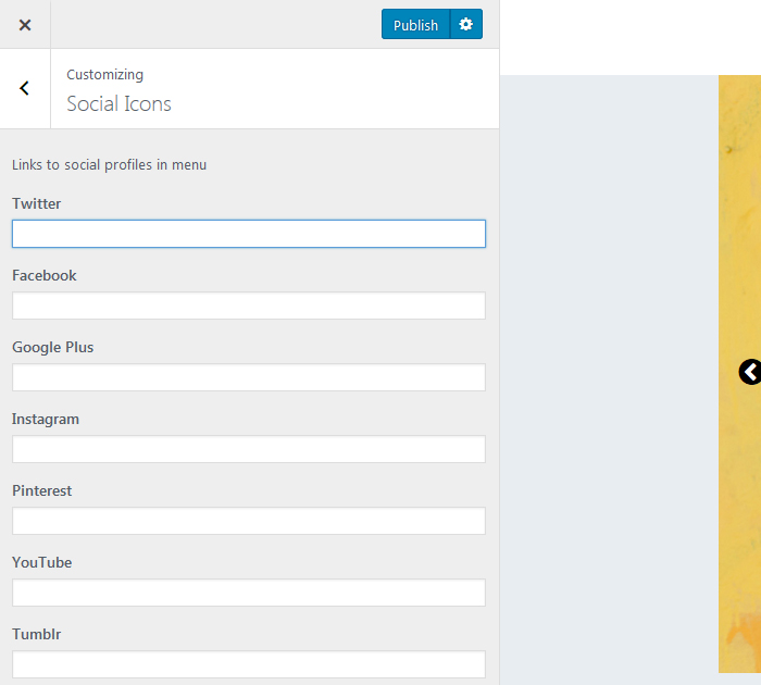 Adding social icons for beginners