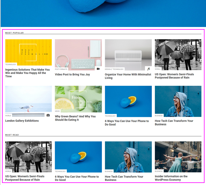 Penciletto free WP theme for blogs