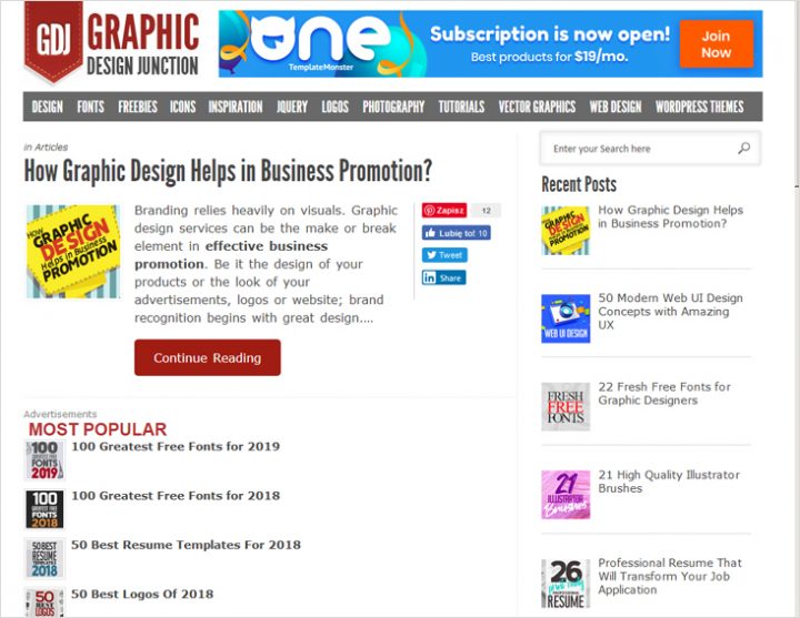 Graphic Design Junction blogs every designer can get behind