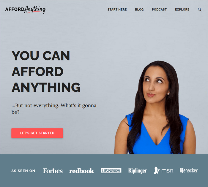 Afford Anything - Best Personal Finance Blogs