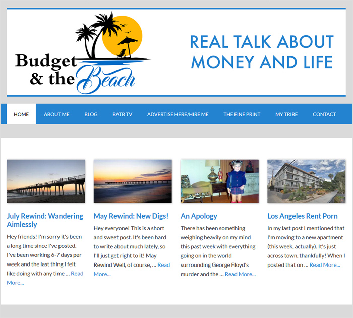 Budget and the beach - Best Personal Finance Blogs