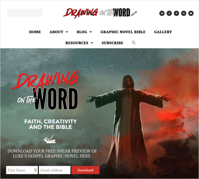 drawingontheword.com