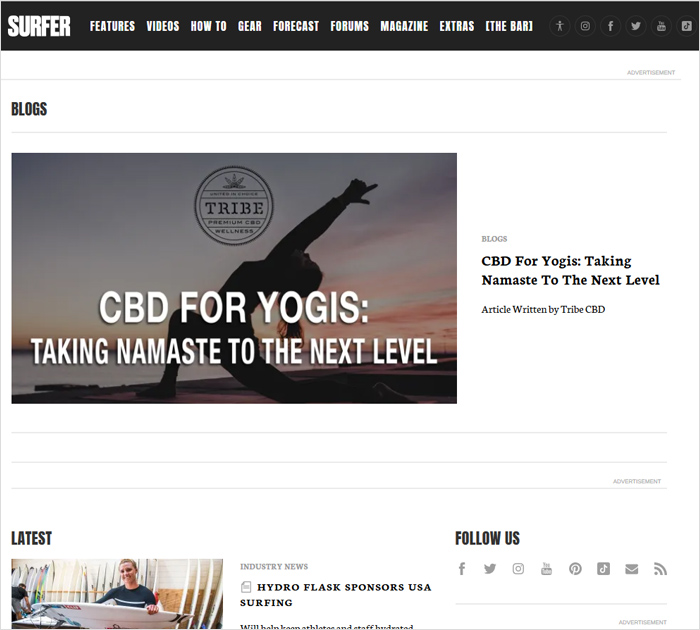 surfer.com blogs 
