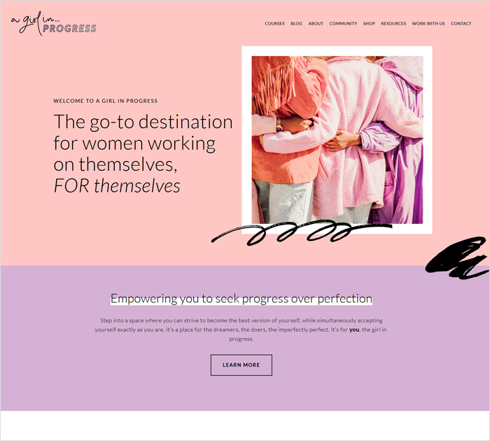 agirlinprogress.com
