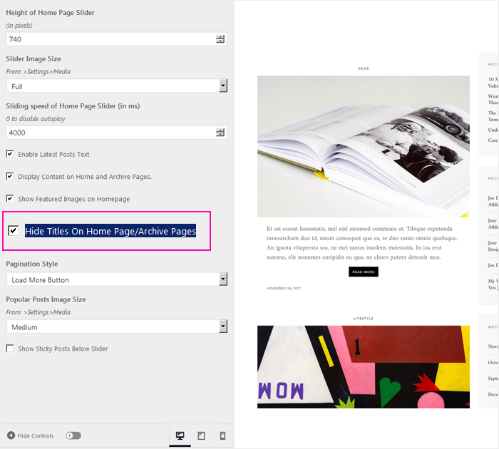 Free WordPress theme for bloggers
