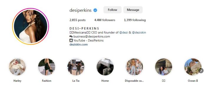 desi perkins beauty blogger