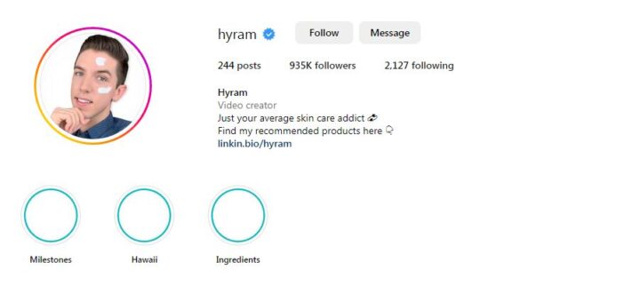 hyram yarbo male beauty blogger