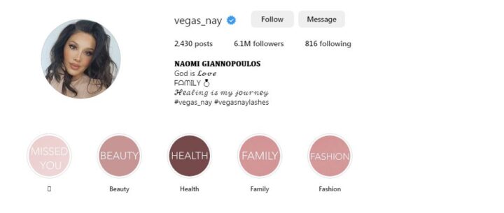 naomi giannopoulos insta beauty blogger