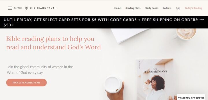 she reads truth Christianity blog home page