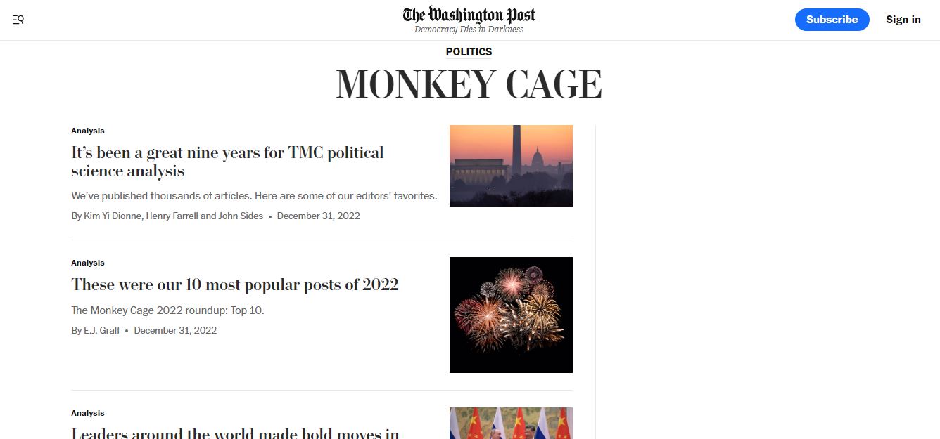 Top Political Blogs and Websites on The Internet - Blog On Your Own