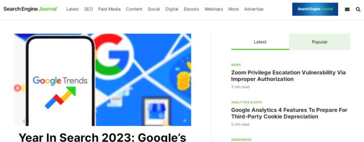 search engine journal blog