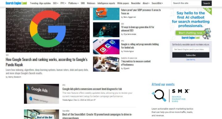 search engine land seo blog