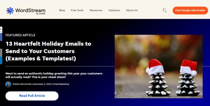 wordstream blog