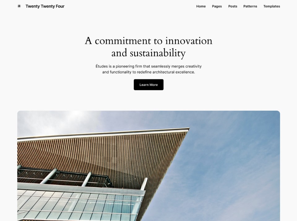 Twenty twenty-four WooCommerce Theme preview