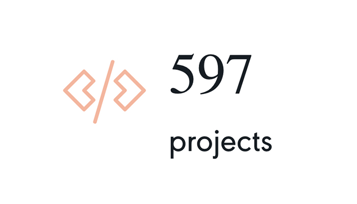597 projects